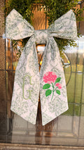 Hydrangea Wreath Sash with BOW