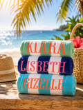 Custom Embroidered Beach Towels